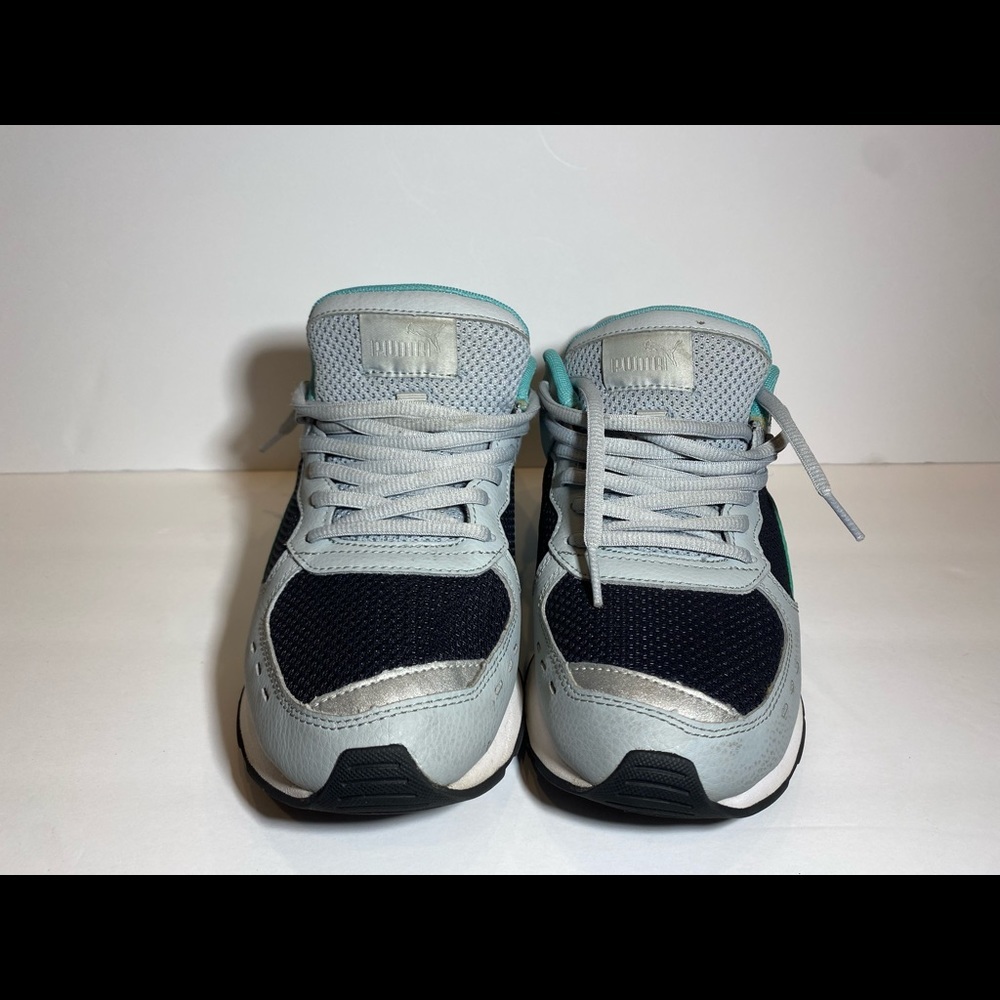 Teal / Gray / Black Puma Vista Lux Running Sneakers Size 8